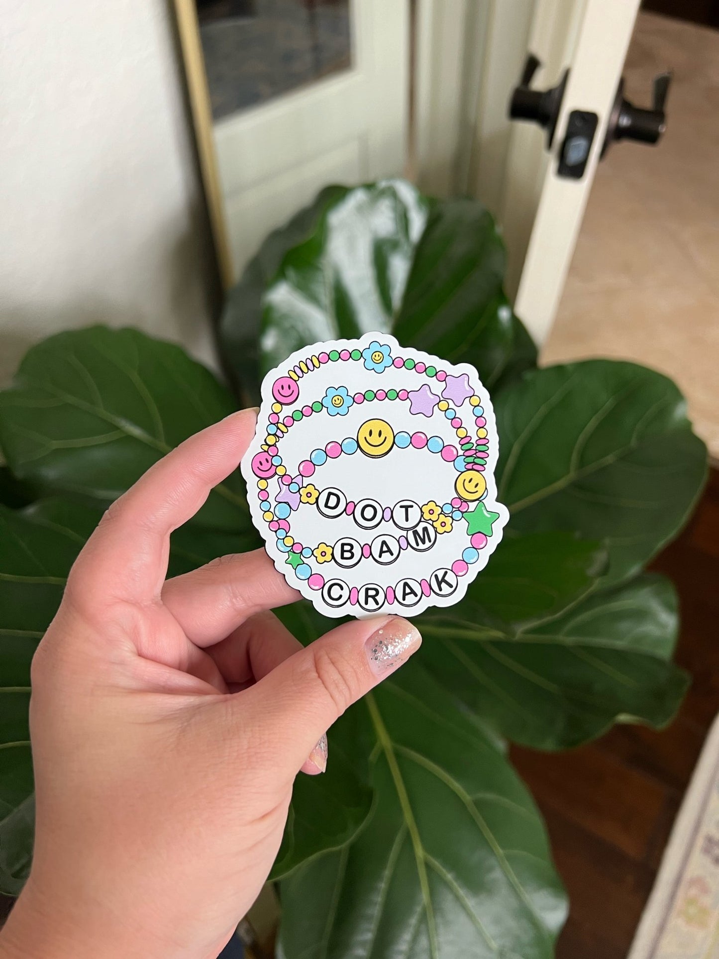 Mahjong Friendship Bracelet Magnet