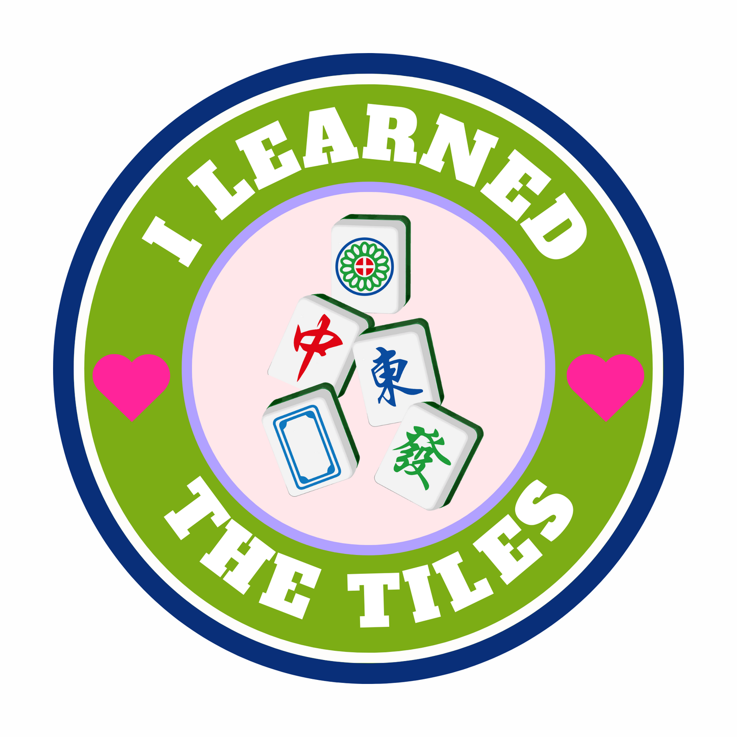 Troop Mahjong Merit Stickers (18 options - Sold Individually)