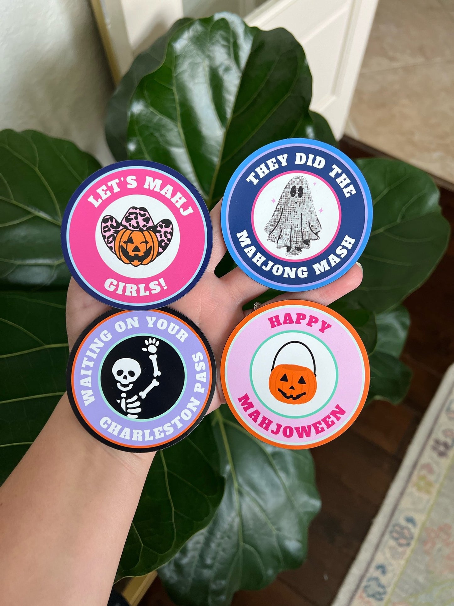 Let’s Mahj Girls Magnet