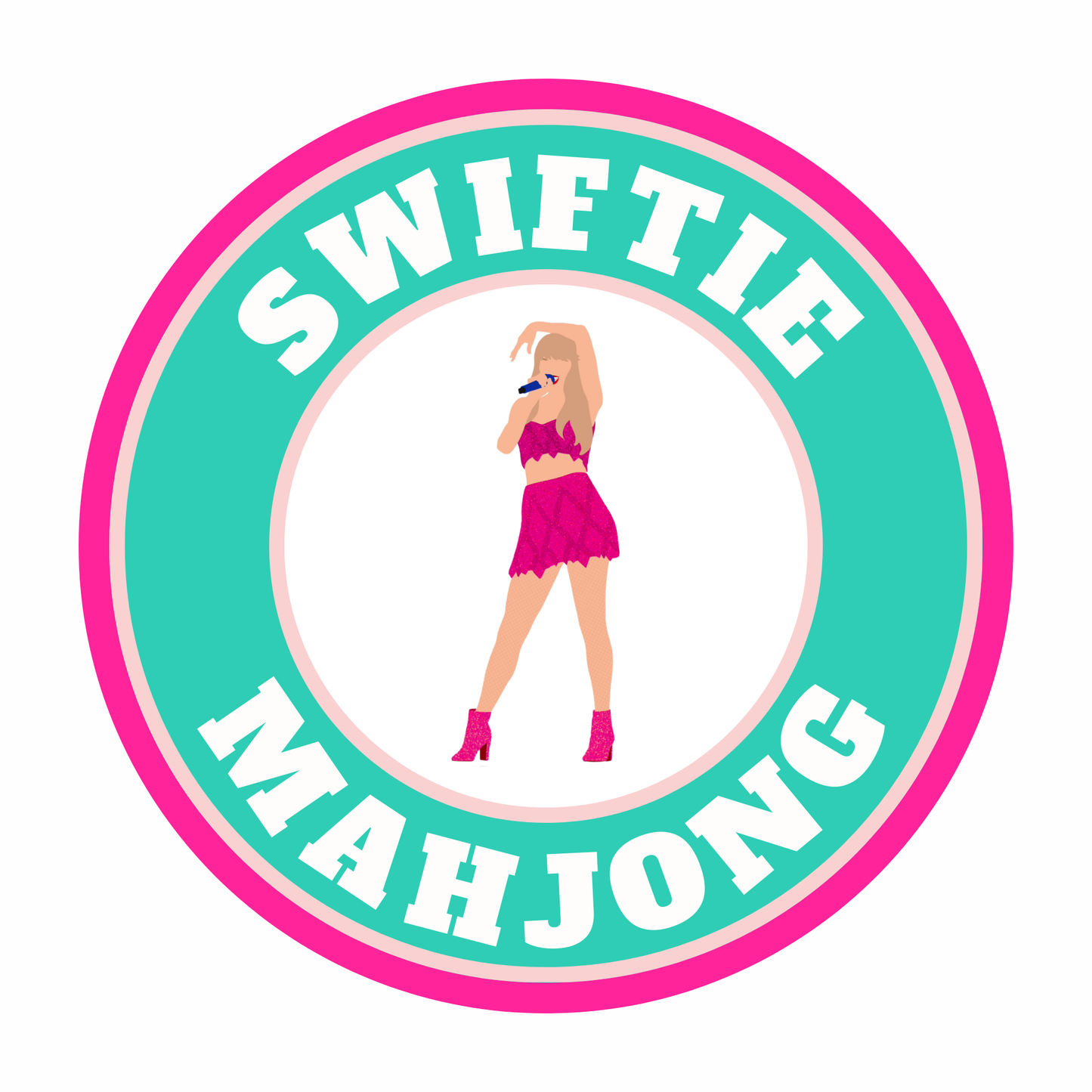 Swiftie Mahjong Merit Sticker (Sold in sets of 20)