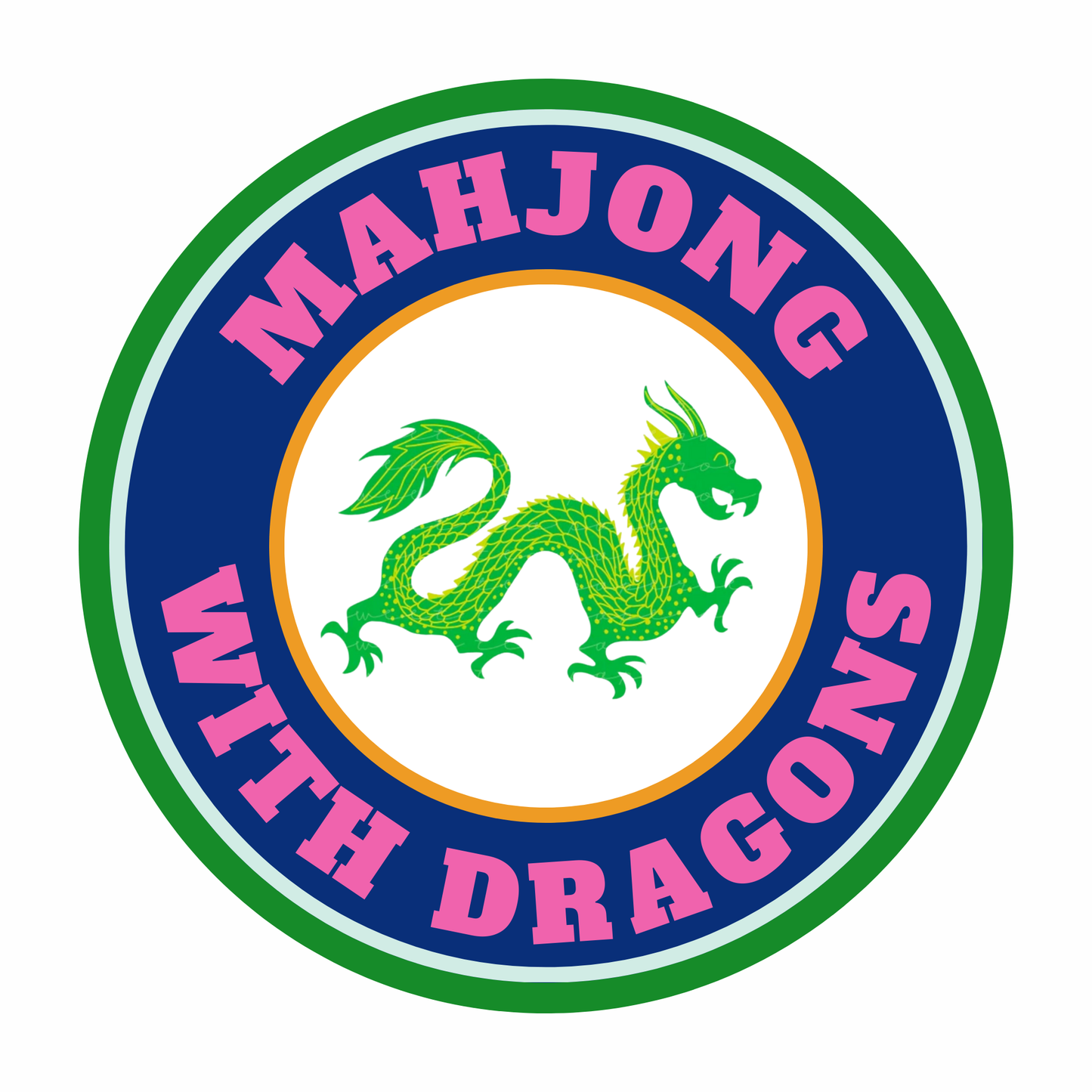 Mahjong with Dragons (Sold in Sets of 20)