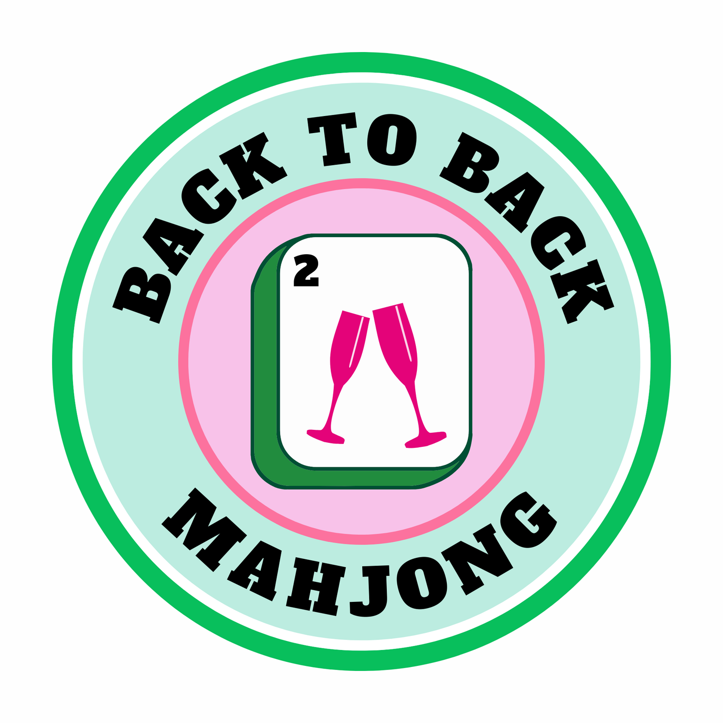 Troop Mahjong Merit Stickers (18 options - Sold Individually)