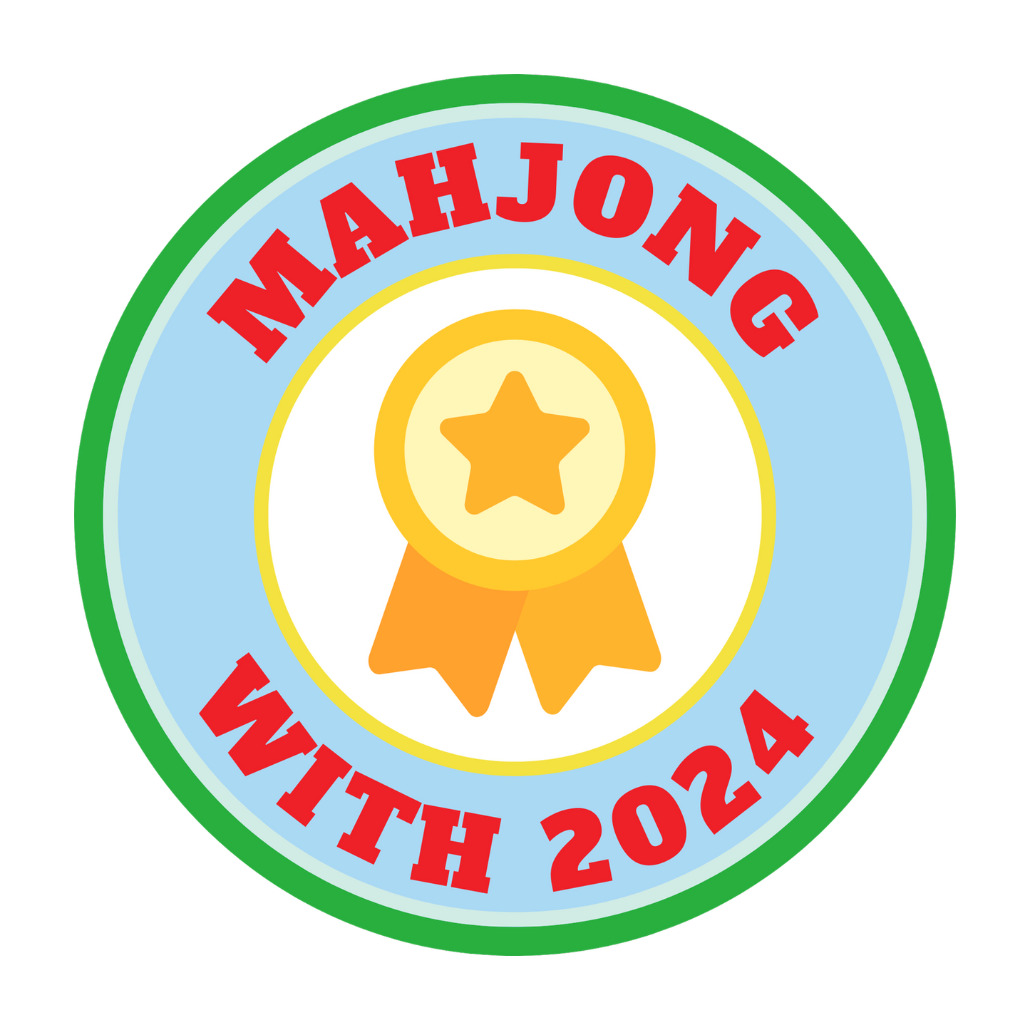 Troop Mahjong Merit Stickers (31 options - Sold Individually)