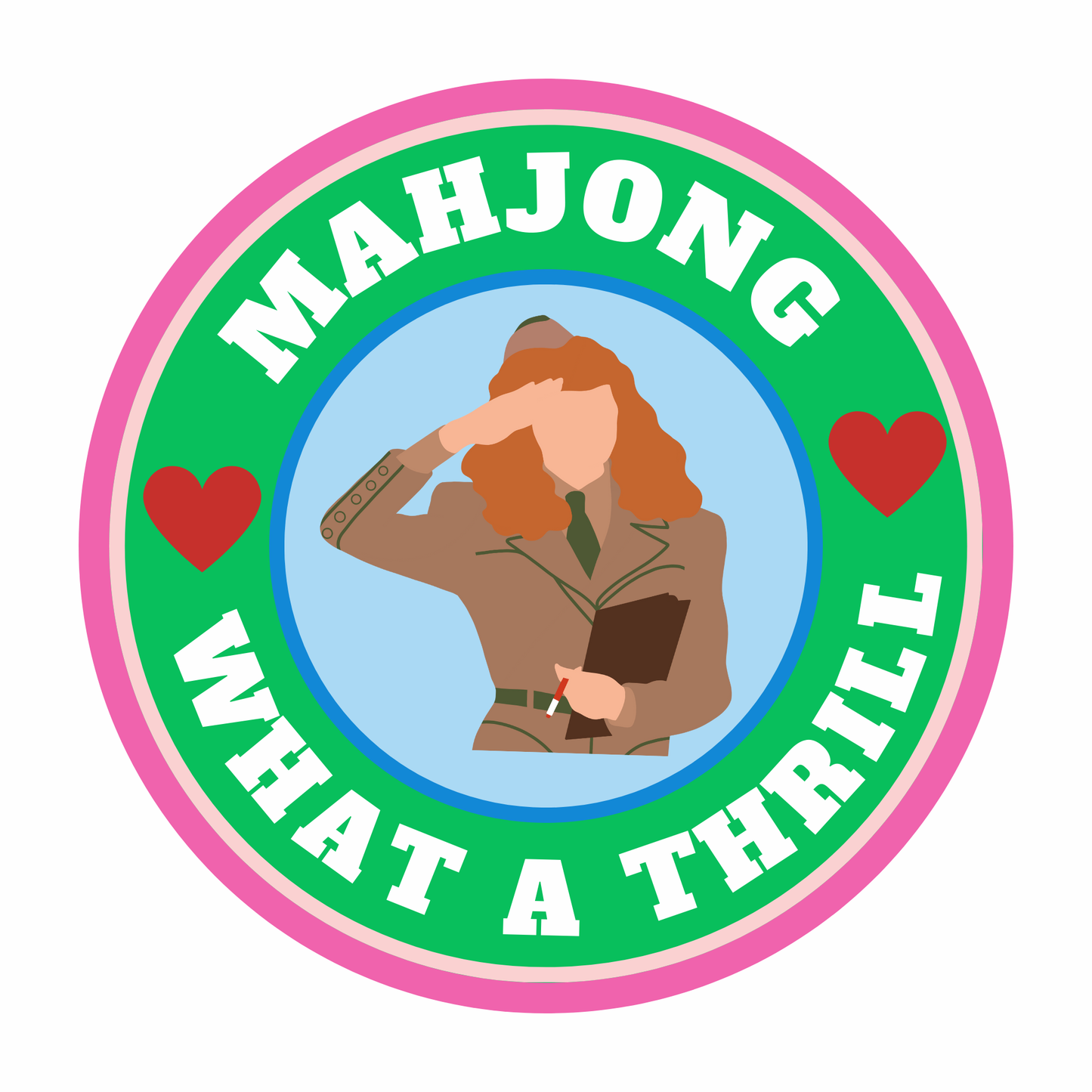 Troop Mahjong Merit Stickers (18 options - Sold Individually)
