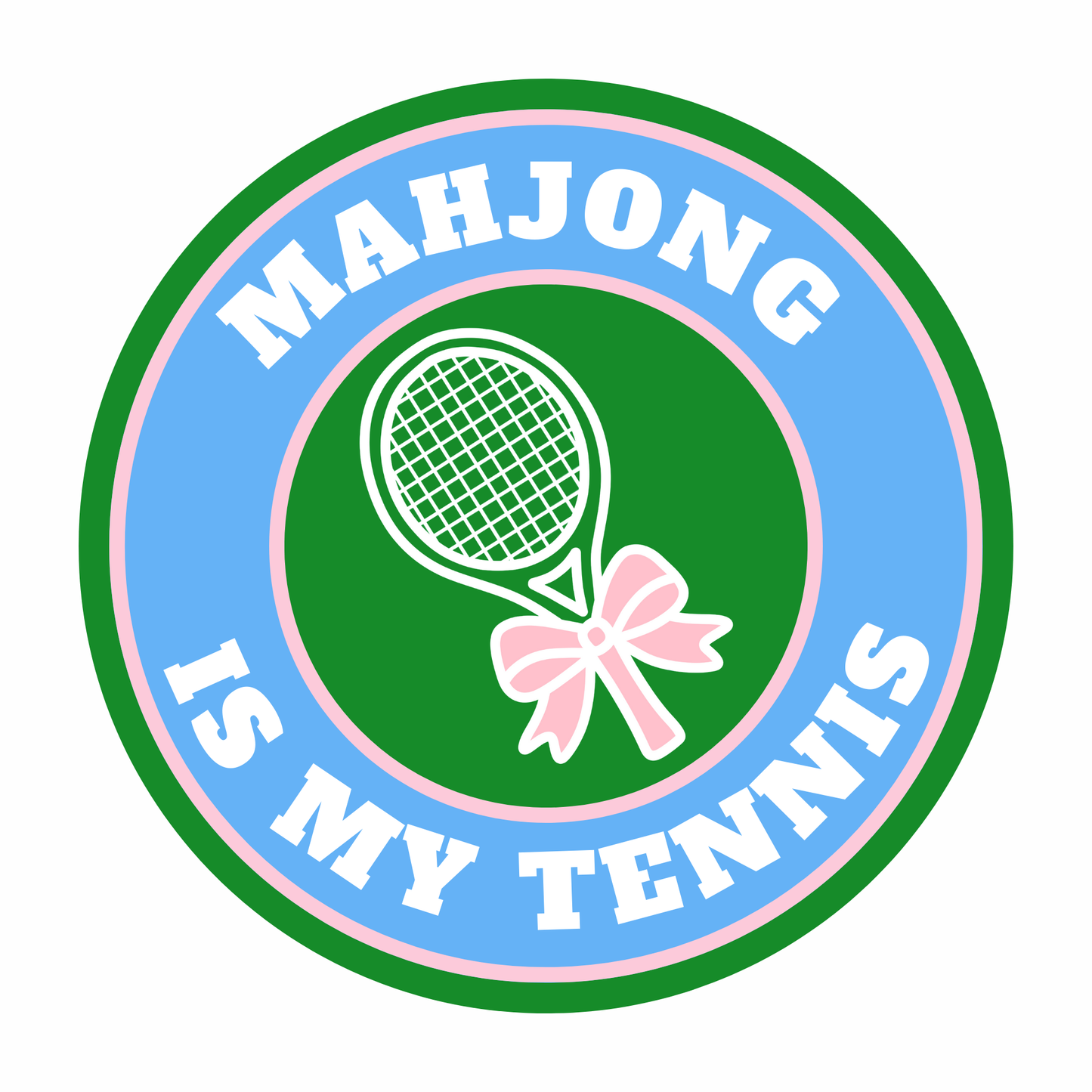 Mahjong Is My Tennis Magnet