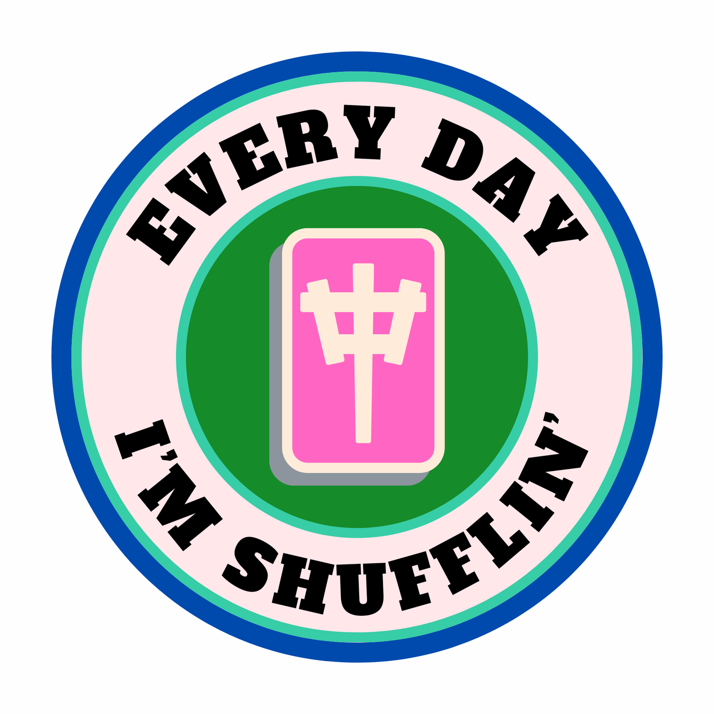 Troop Mahjong Merit Stickers (18 options - Sold Individually)