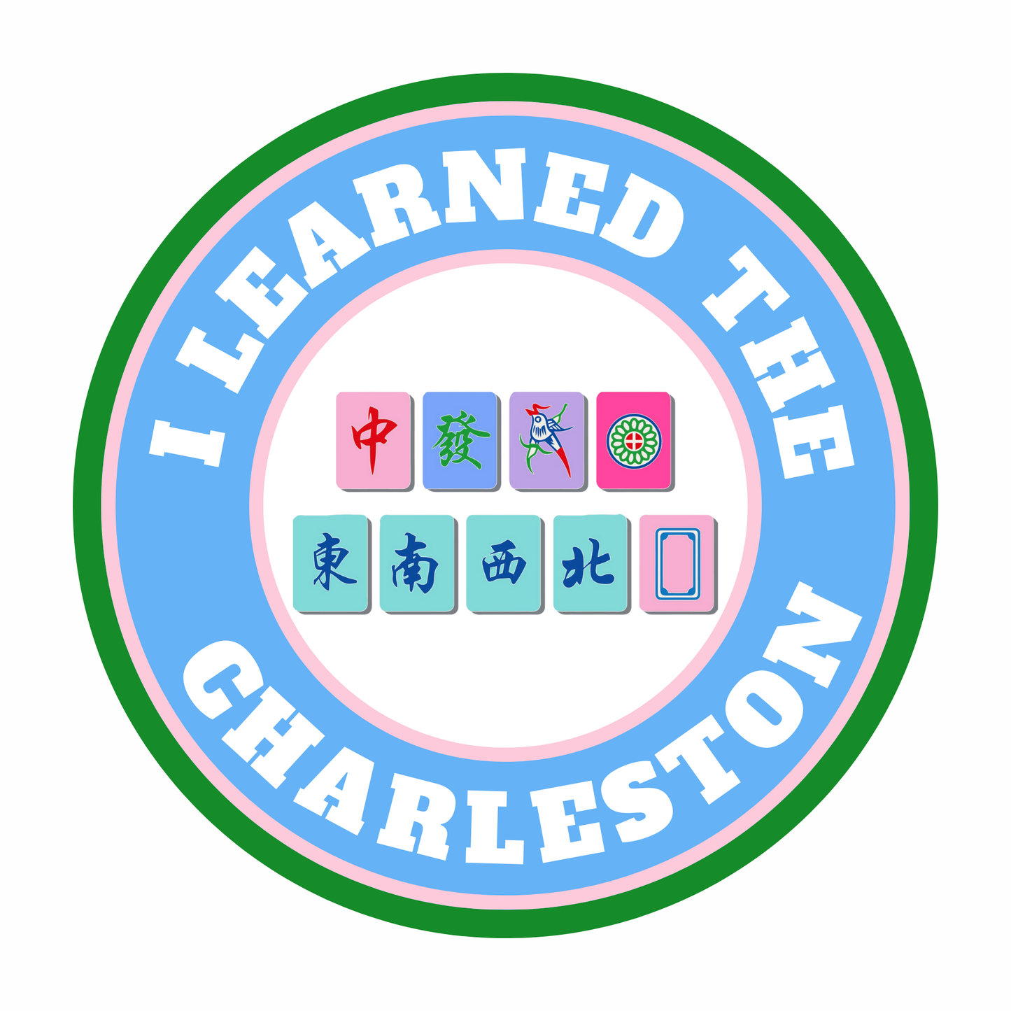 I Learned The Charleston (sold in sets of 20)