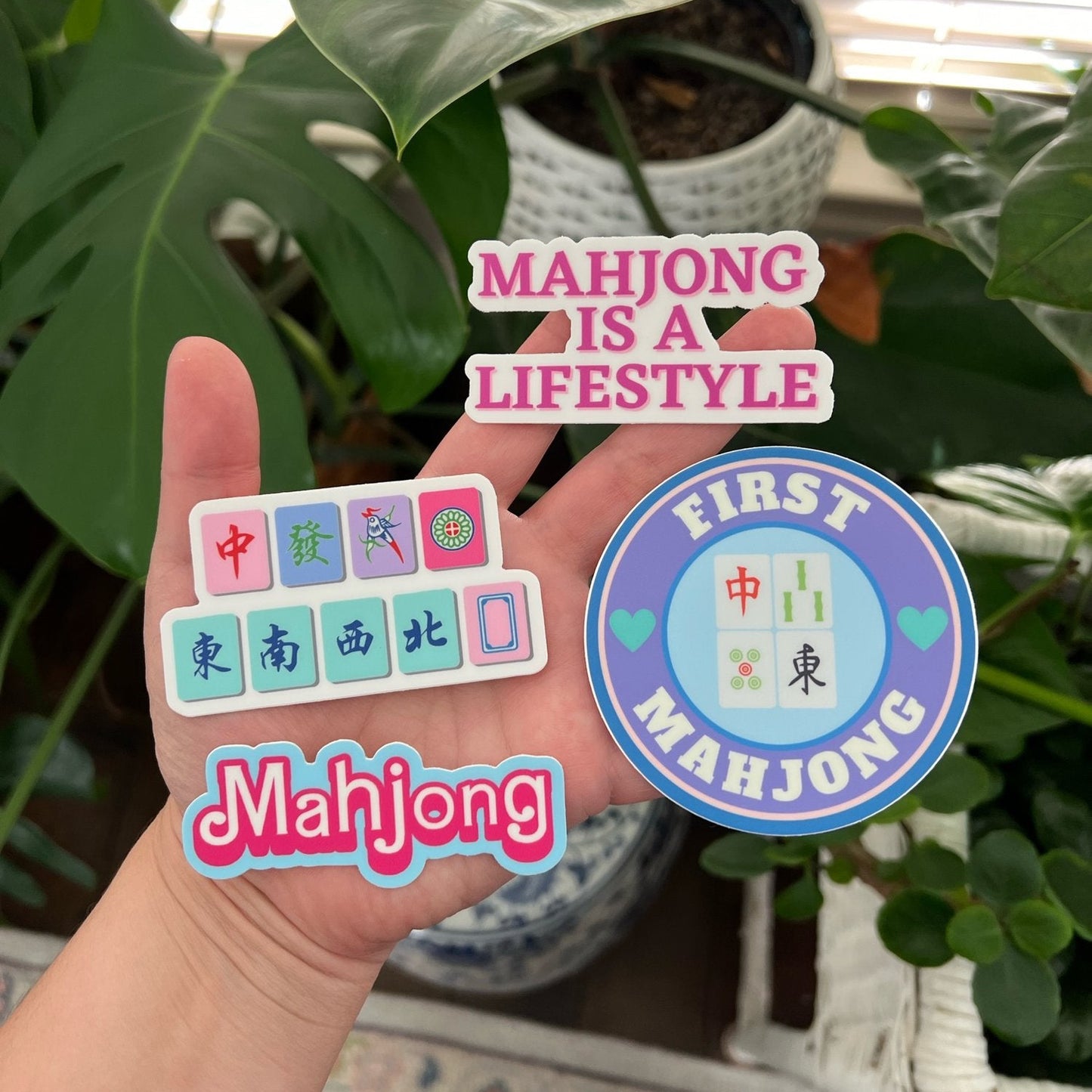 Mahjong Stickers - Sold Separately