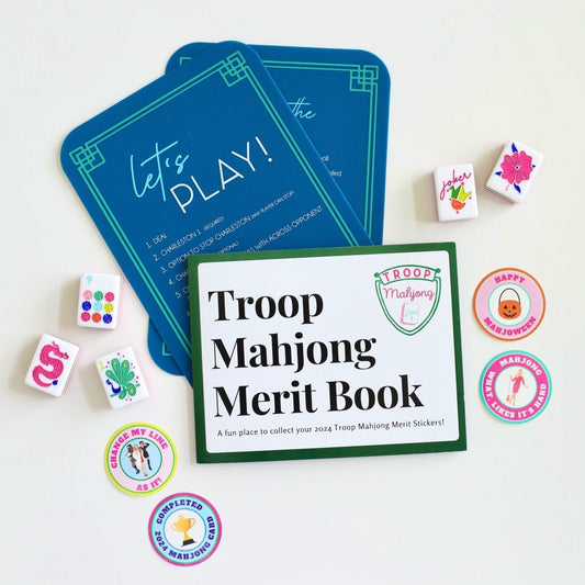Troop Mahjong Merit Stickers (31 options - Sold Separately)