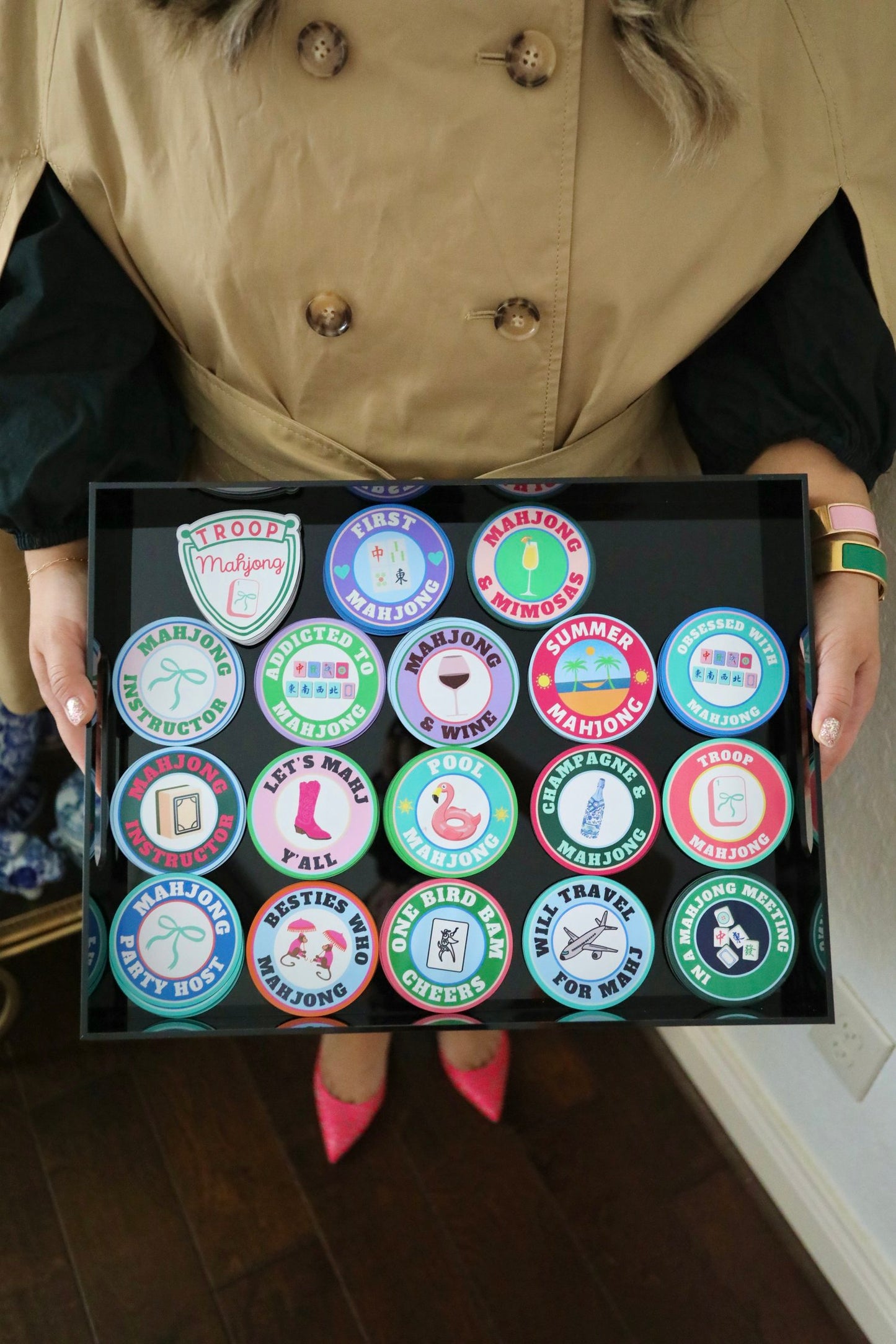 Troop Mahjong Magnet