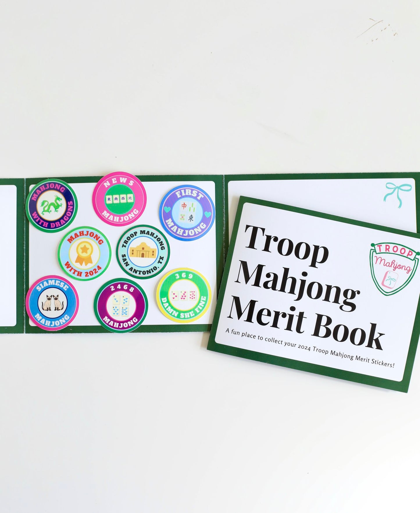 Troop Mahjong Merit Card