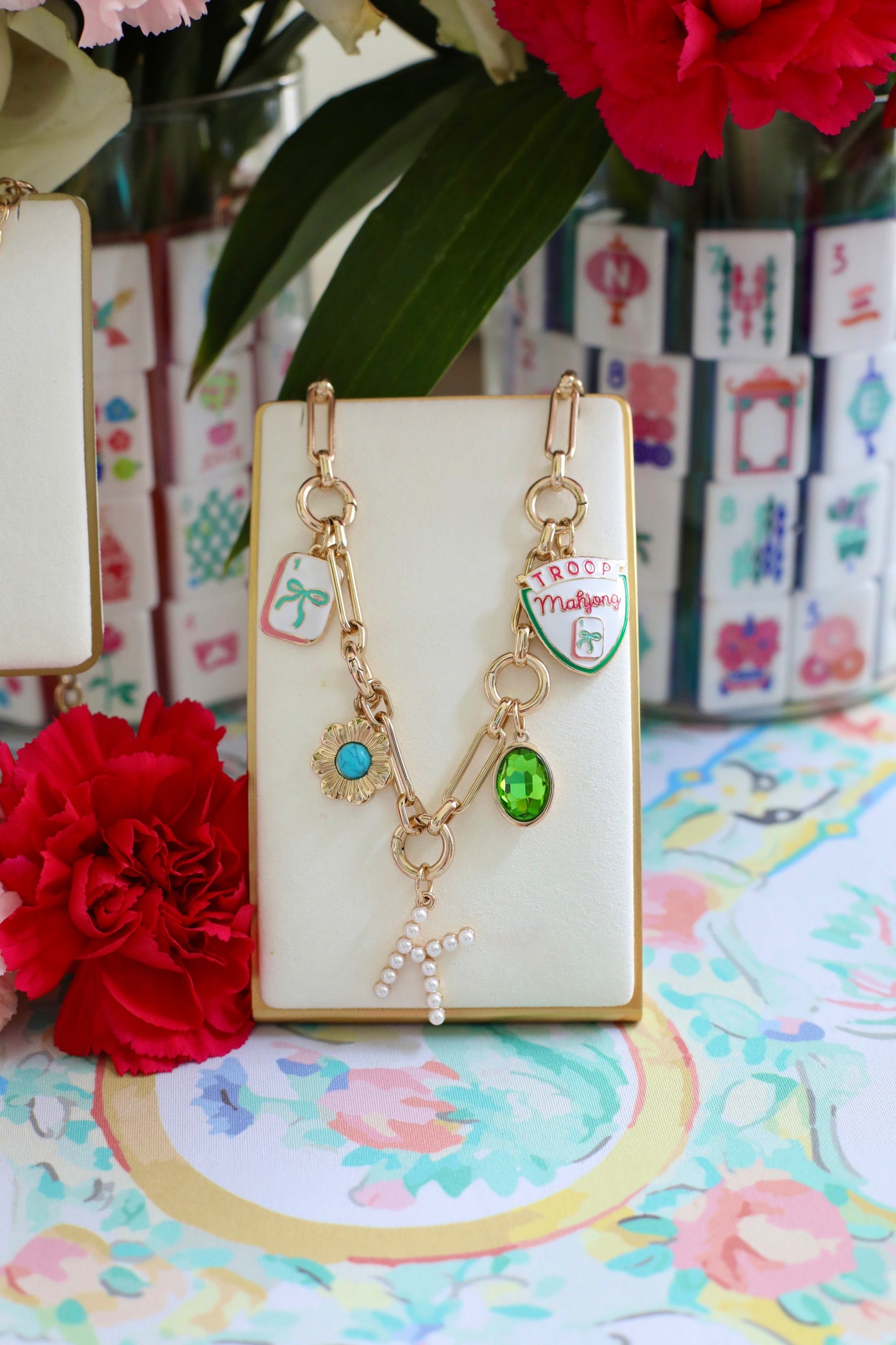 Lilah Multi-Charm Collector Necklace Base