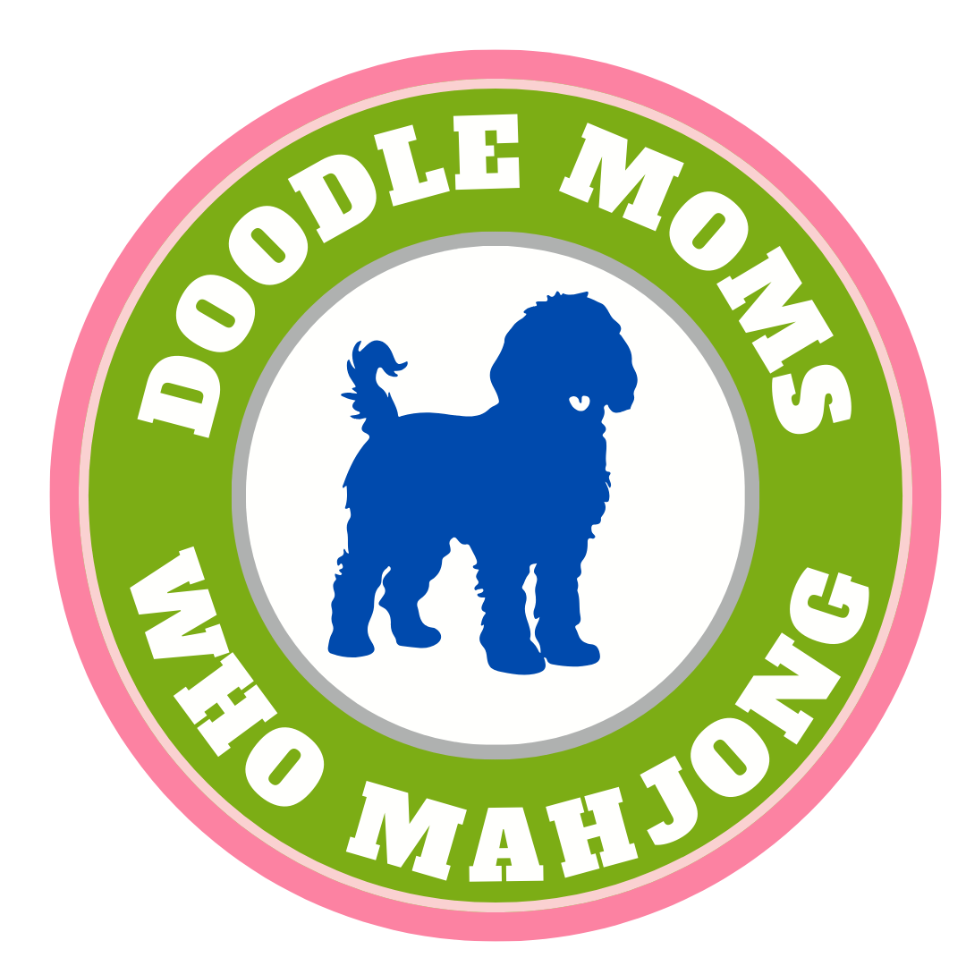 Doodle Moms Who Mahjong Magnet