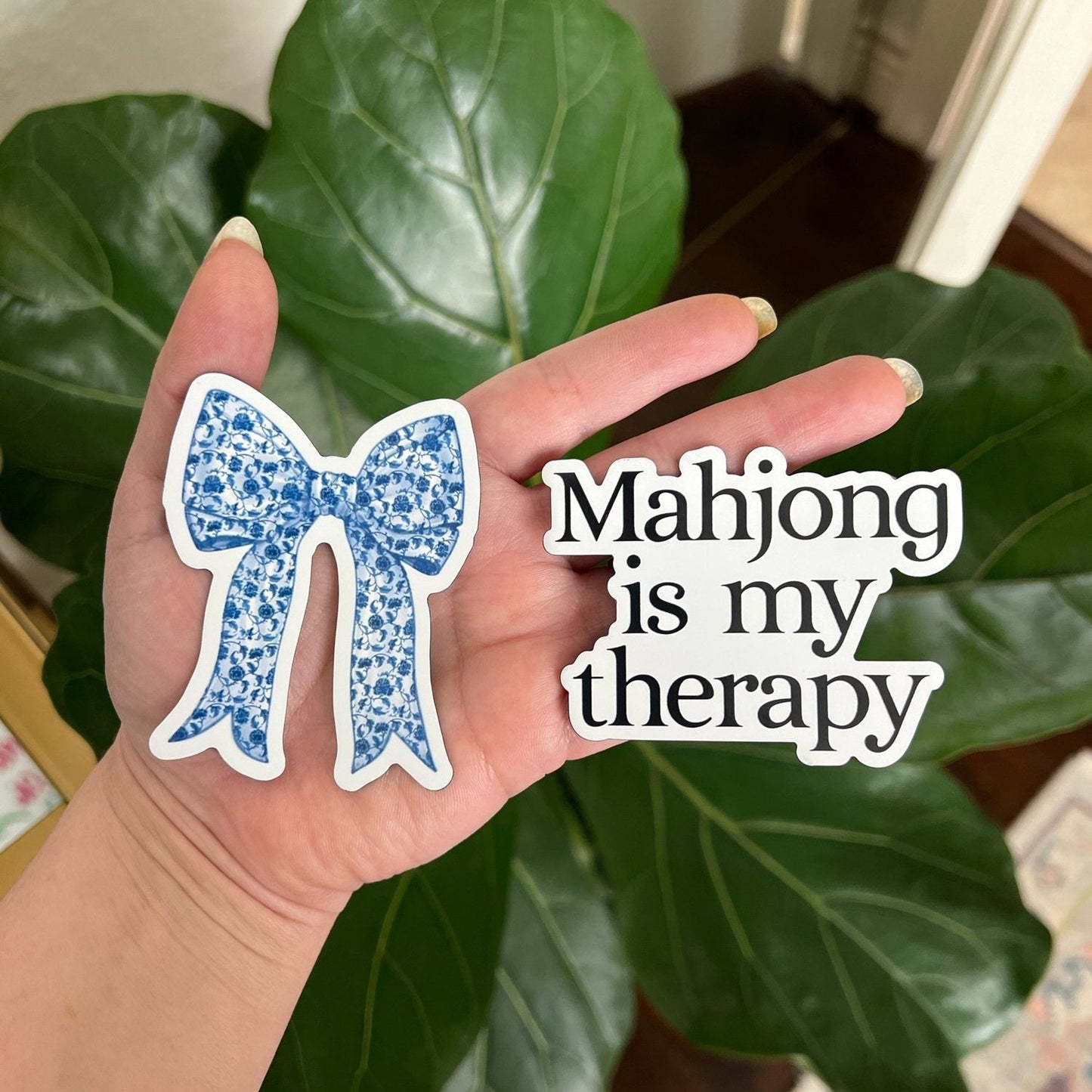 Mahjong & Bow Magnets (Sold Separately)
