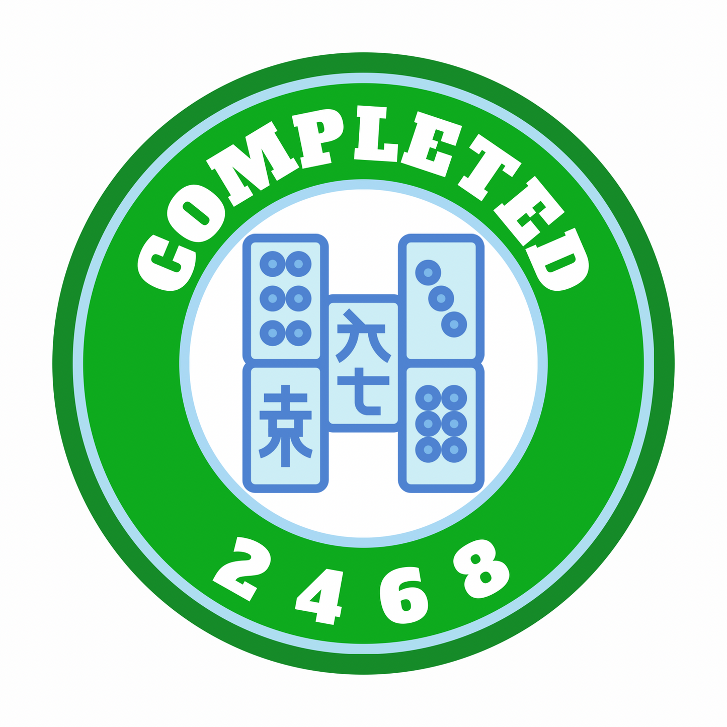 Troop Mahjong Merit Stickers (31 options - Sold Separately)
