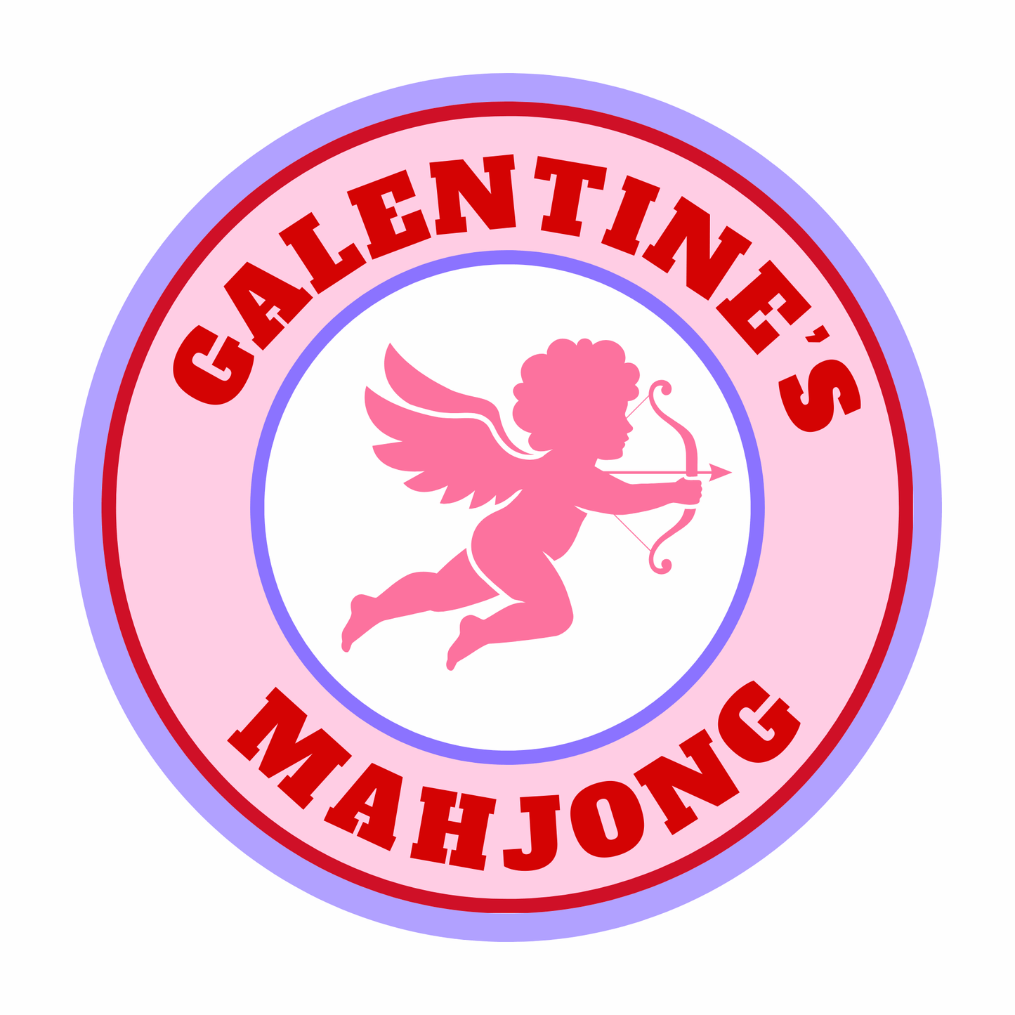 Galentine's Mahjong Merit Sticker (Sold in sets of 20)