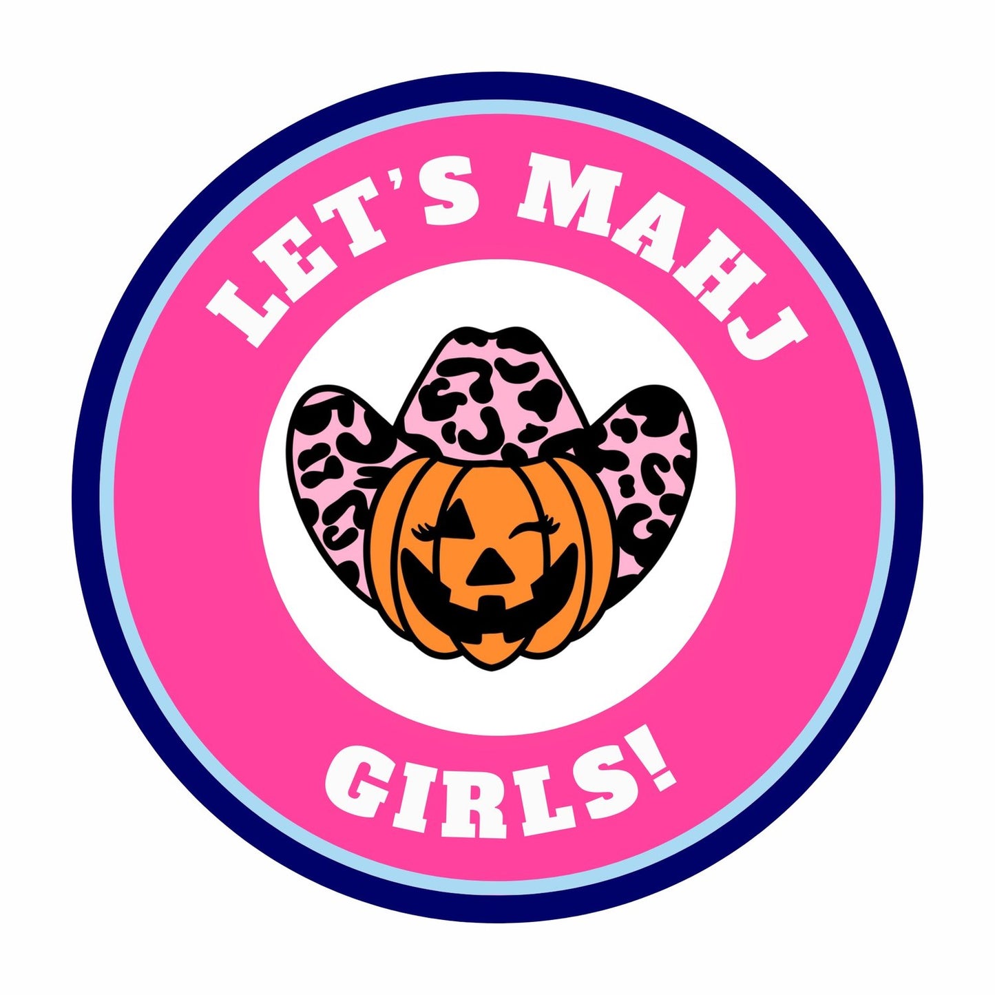 Let’s Mahj Girls Magnet