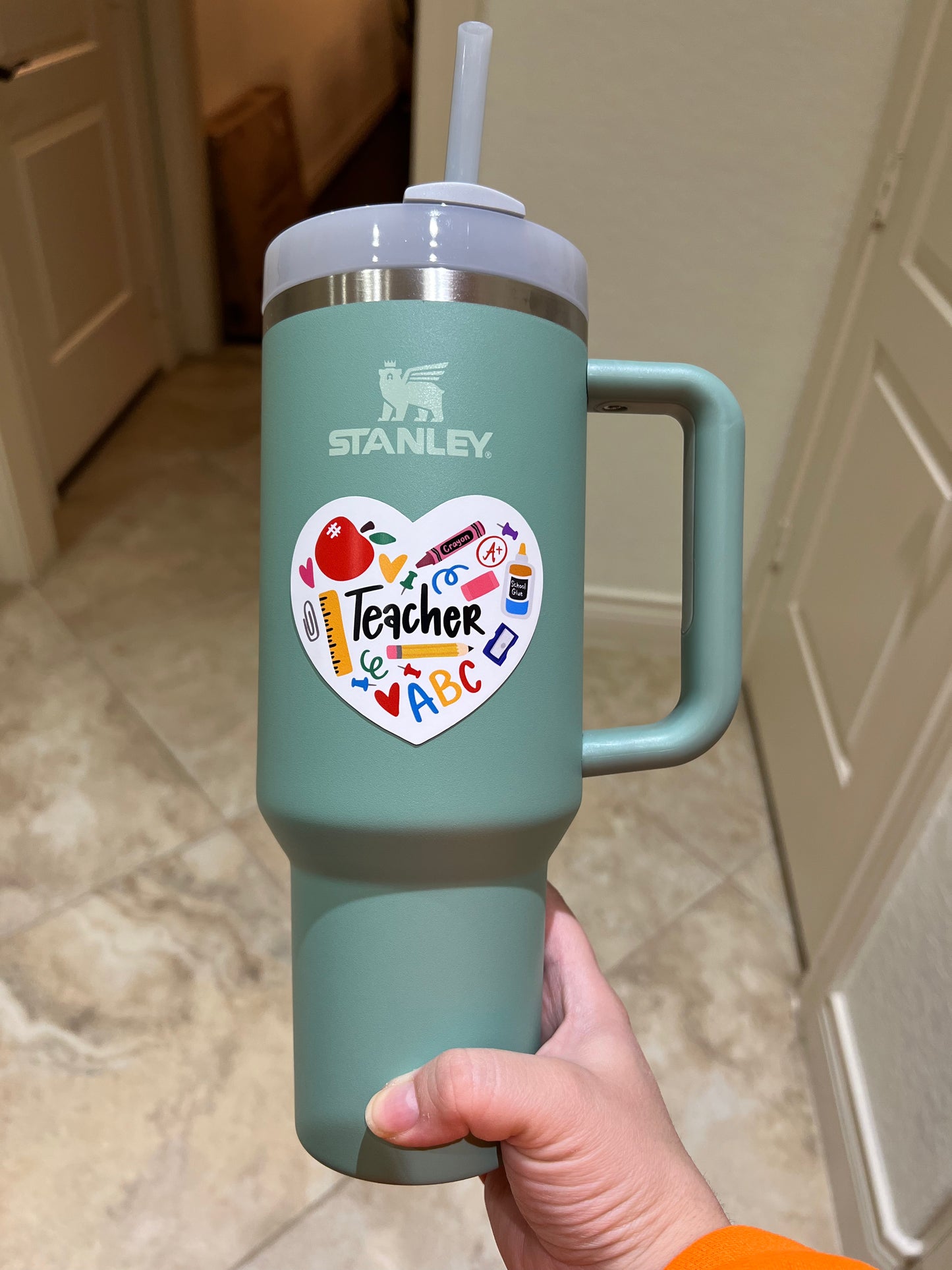 Teacher Heart Magnet