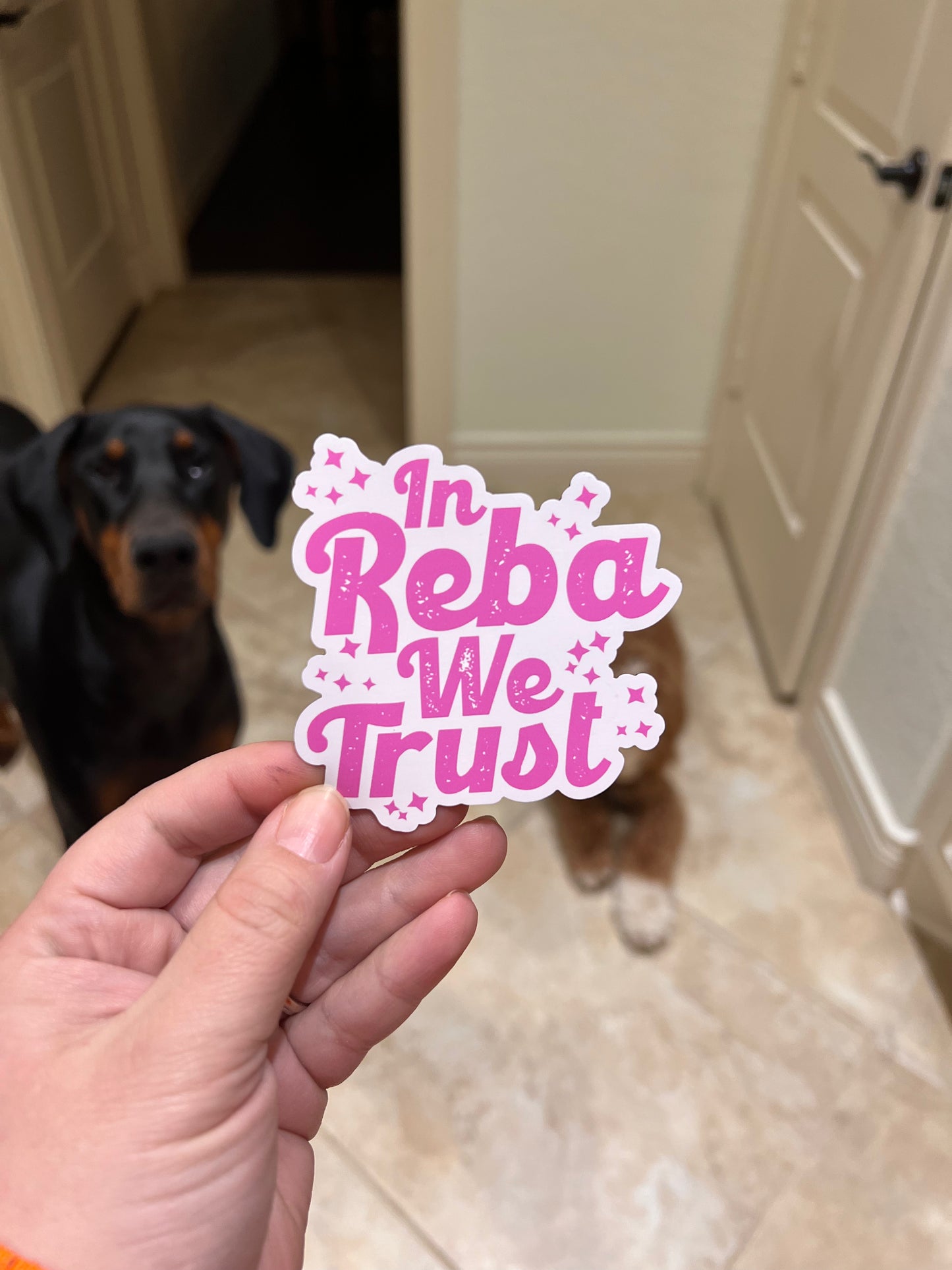In Reba We Trust Magnet
