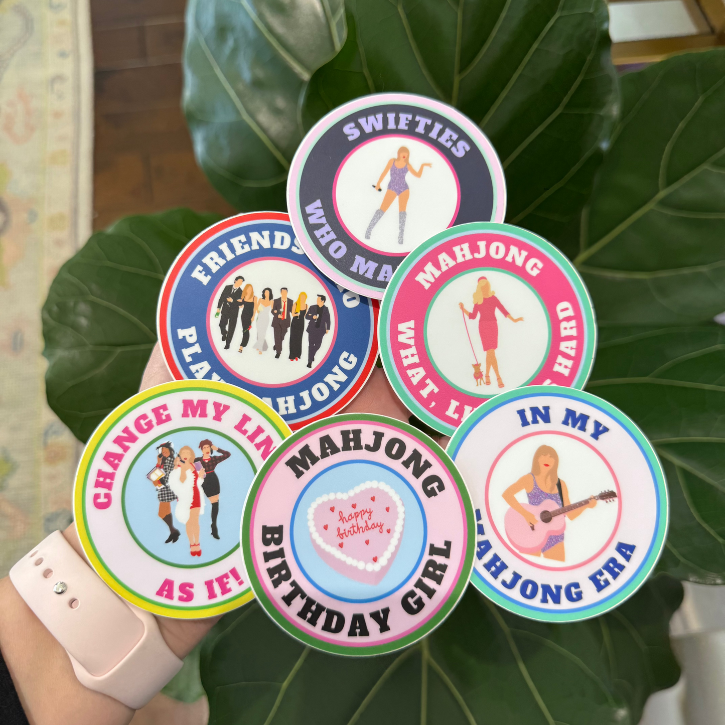 Troop Mahjong Stickers - Sold Separately