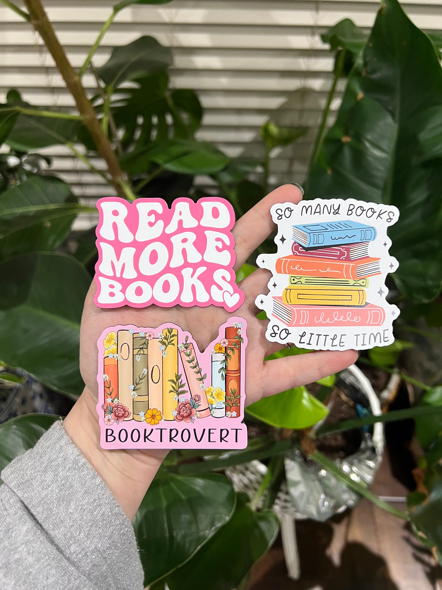 Book Lover Magnets (Sold Separately)