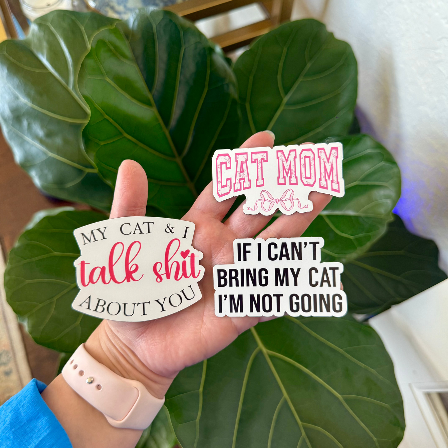 Cat Mom Magnets (Sold Separately)