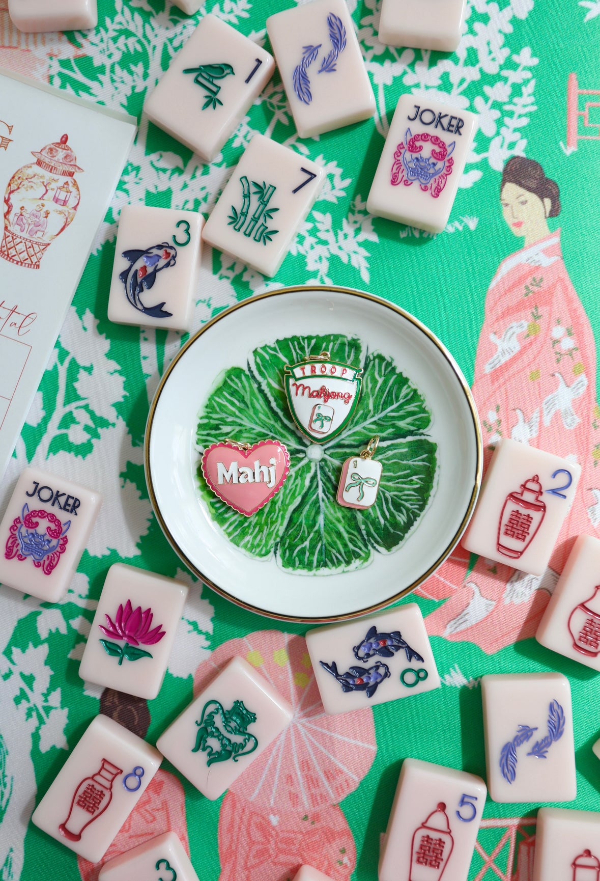 Mahjong Tile Keychain