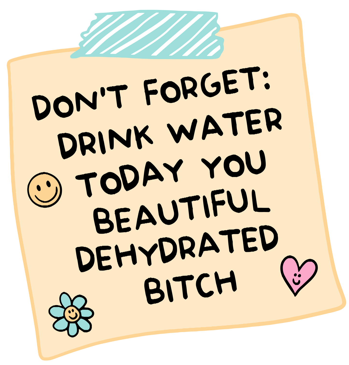 Drink Your Water Magnet