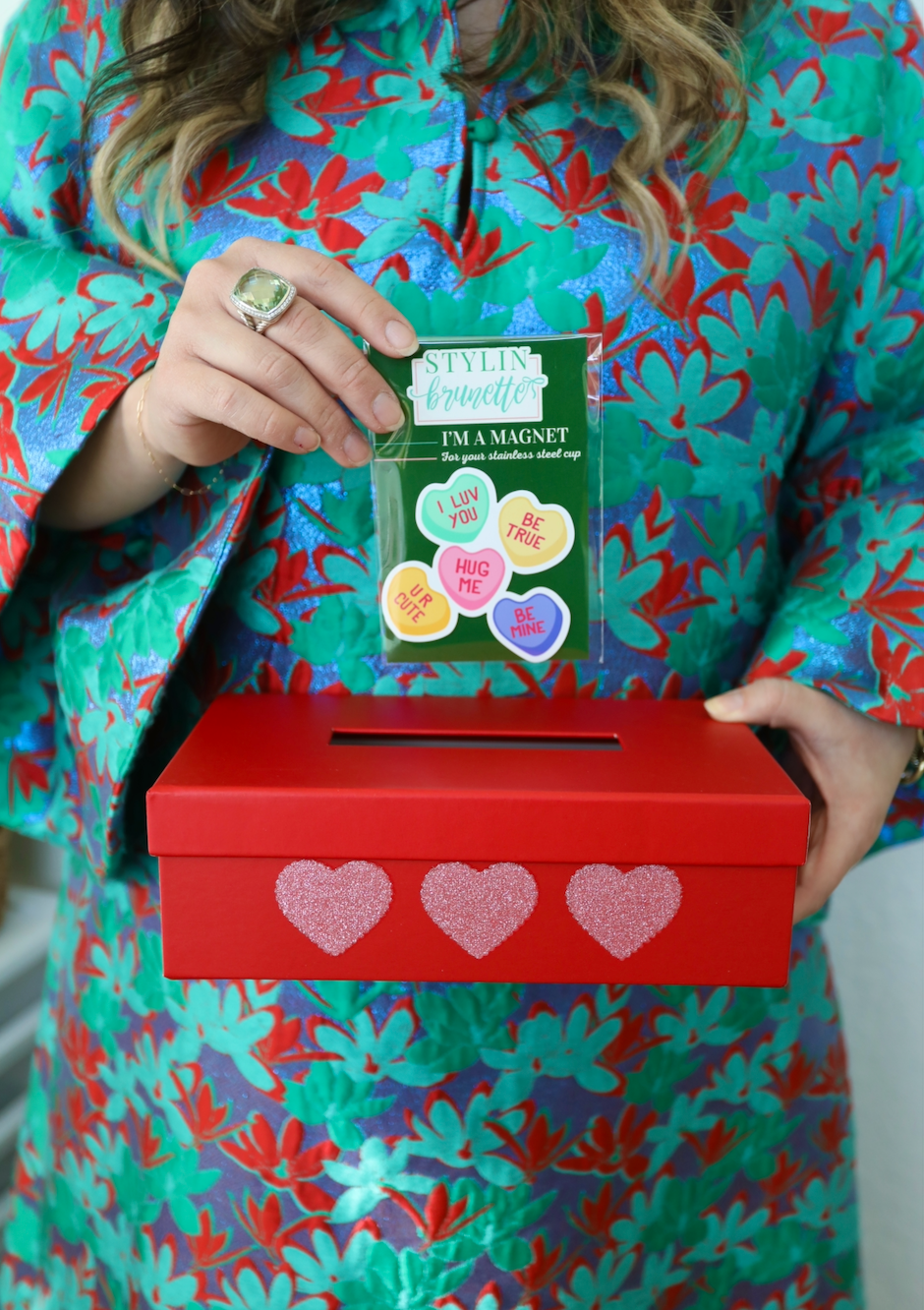 Conversation Hearts Magnet
