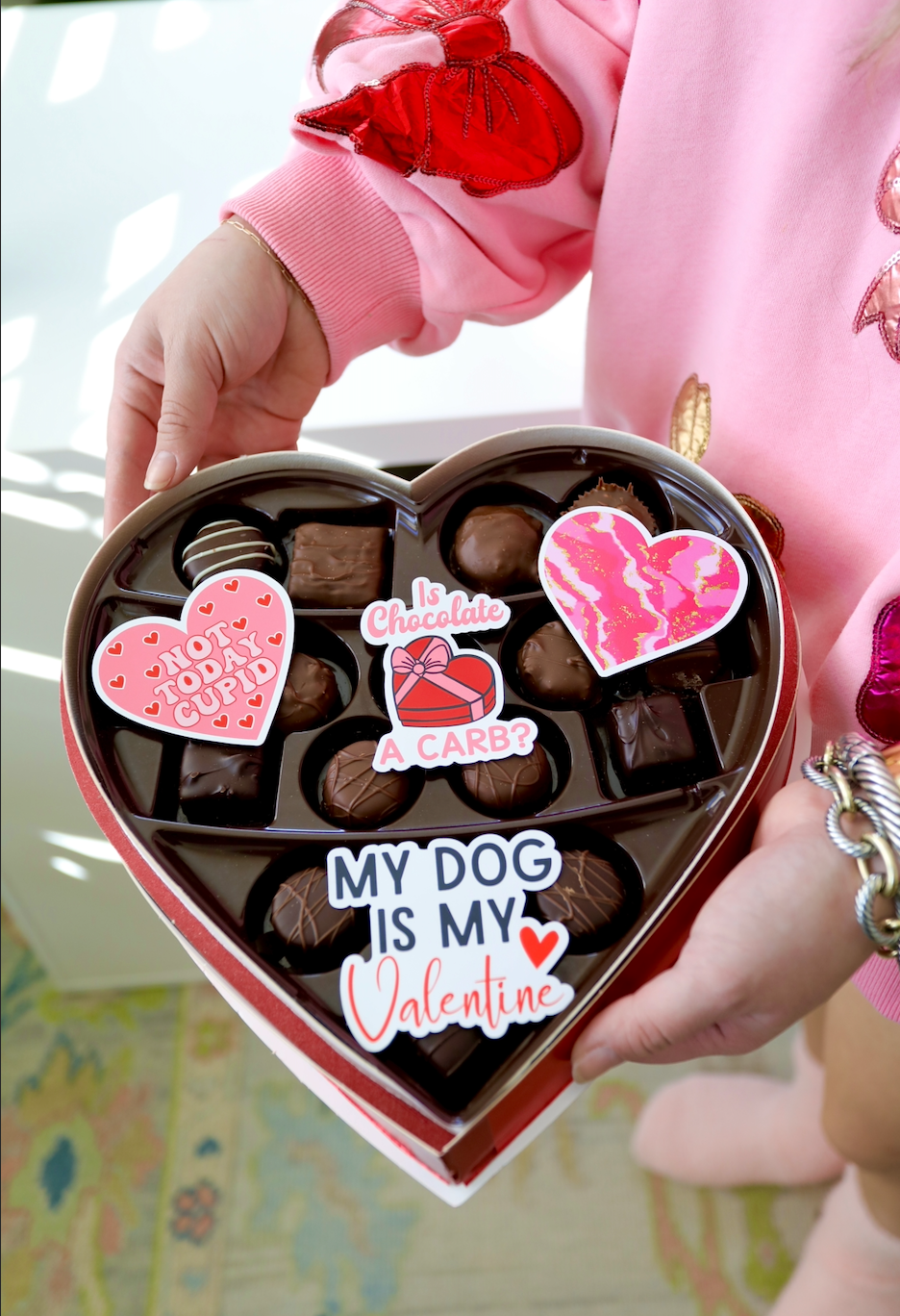 My Dog Is My Valentine Magnet