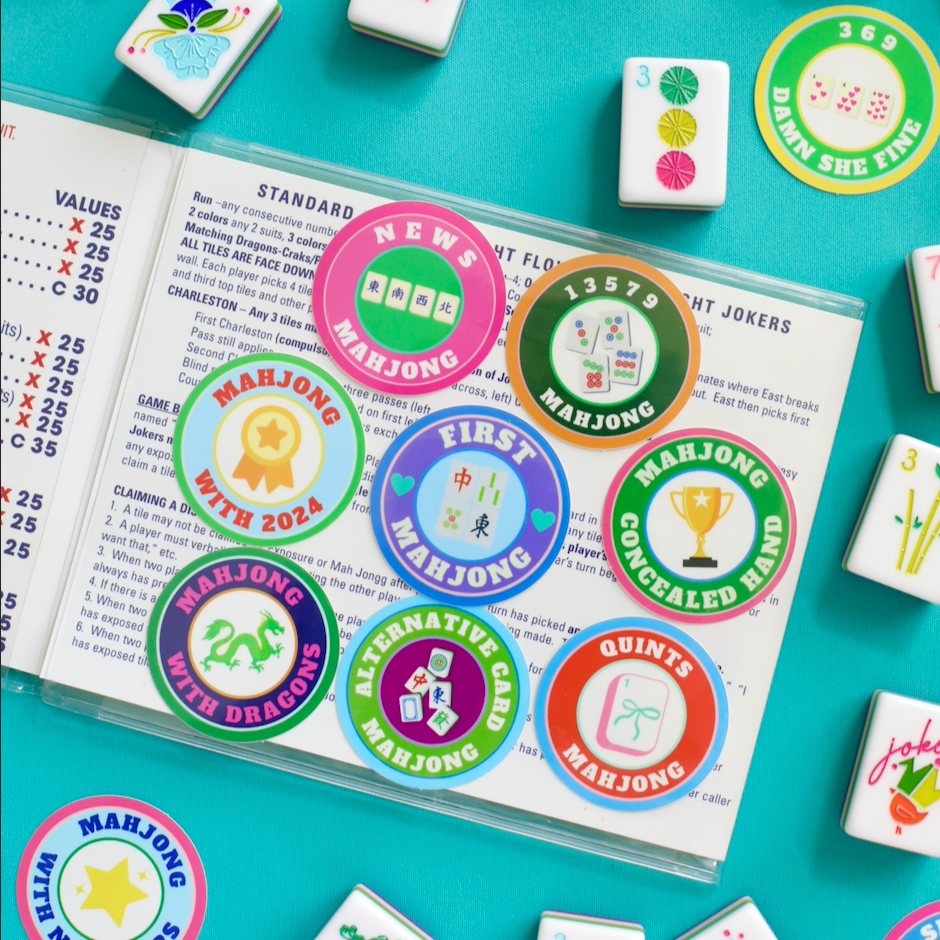 Troop Mahjong Merit Sticker Bundle (4 options)