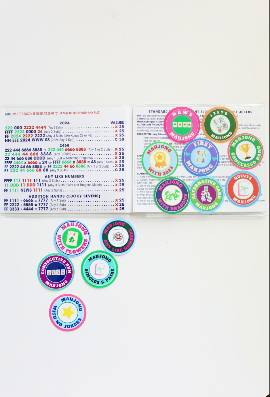 Troop Mahjong Merit Sticker Bundle (4 options)