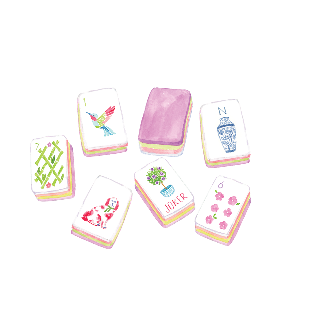 Mahjong Tiles Magnet SB x TP
