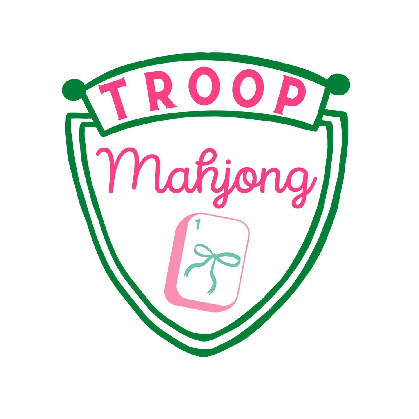 Troop Mahjong Magnet