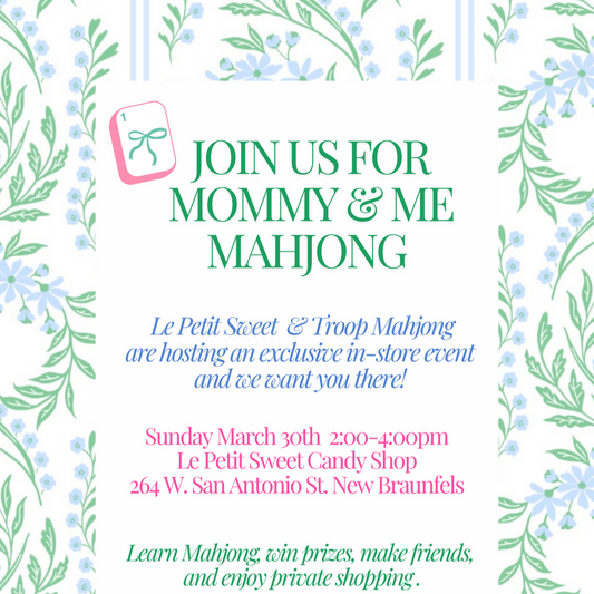 Troop Mahjong Mommy & Me Mahjong New Braunfels