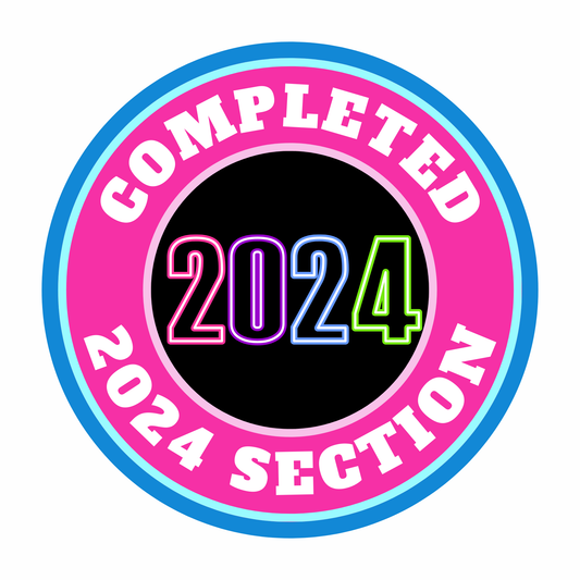 Completed 2024 Section Merit Sticker (Sold in Sets of 20)