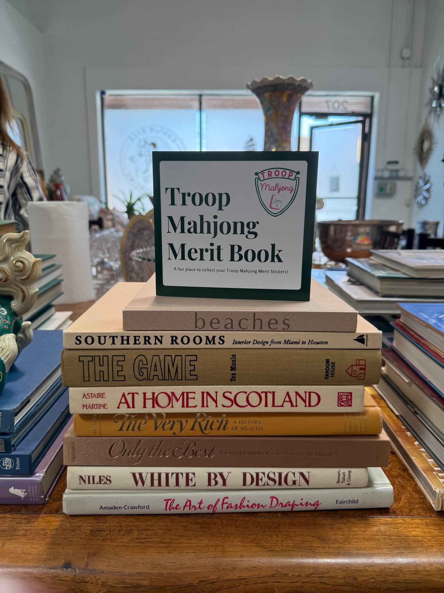 Troop Mahjong Scooped in Dallas Mahjong 101 and Open Play - November 12