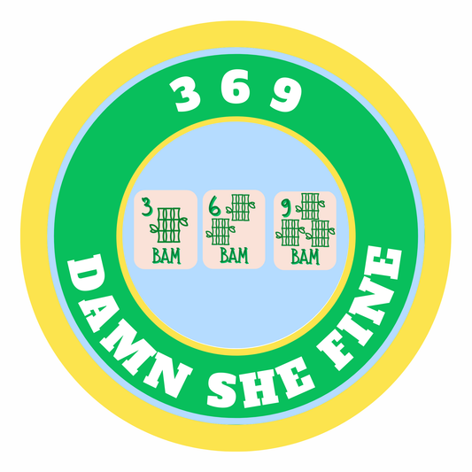 3 6 9 Damn She Fine Merit Stickers Wholesale