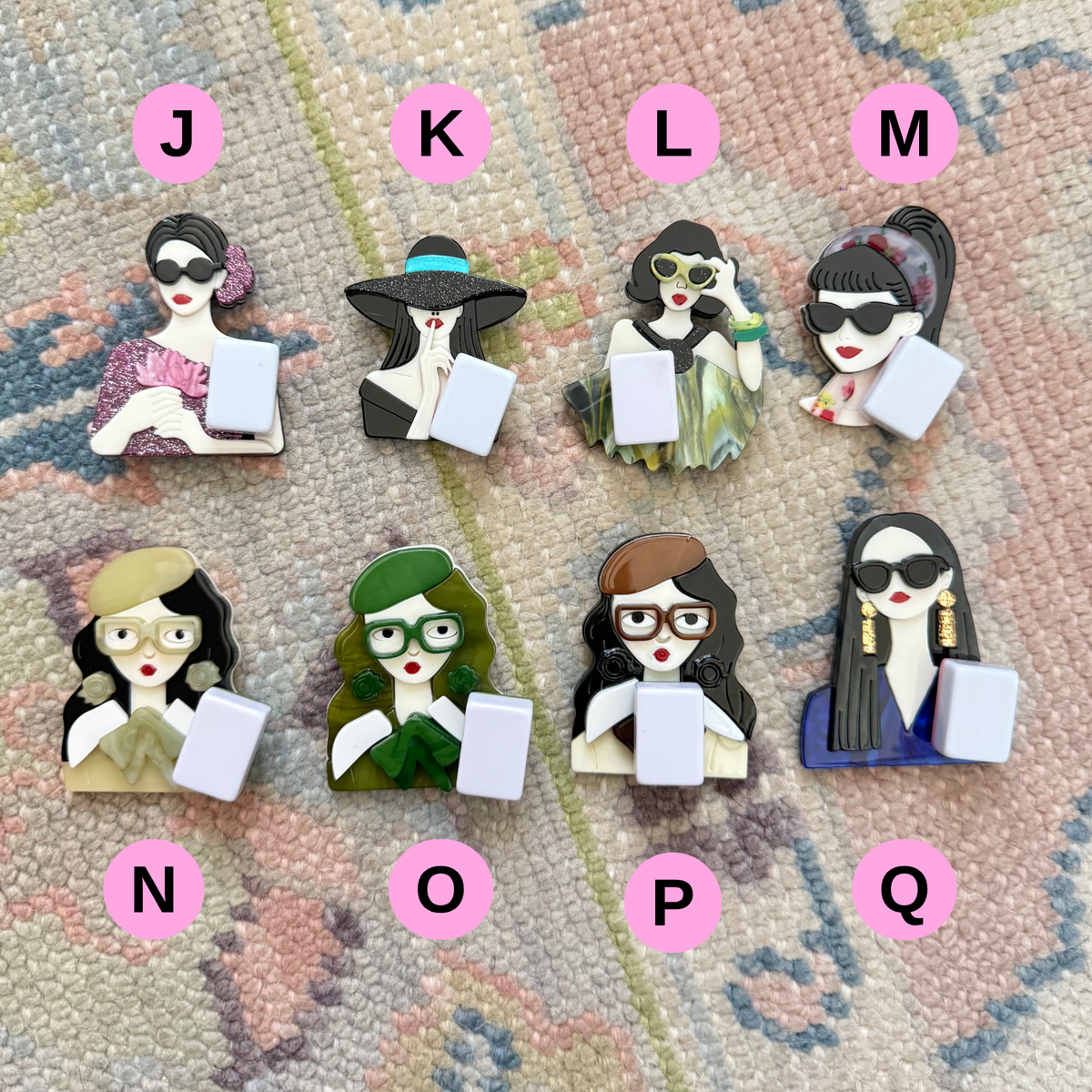 Troop Mahjong x Trishell Brooch