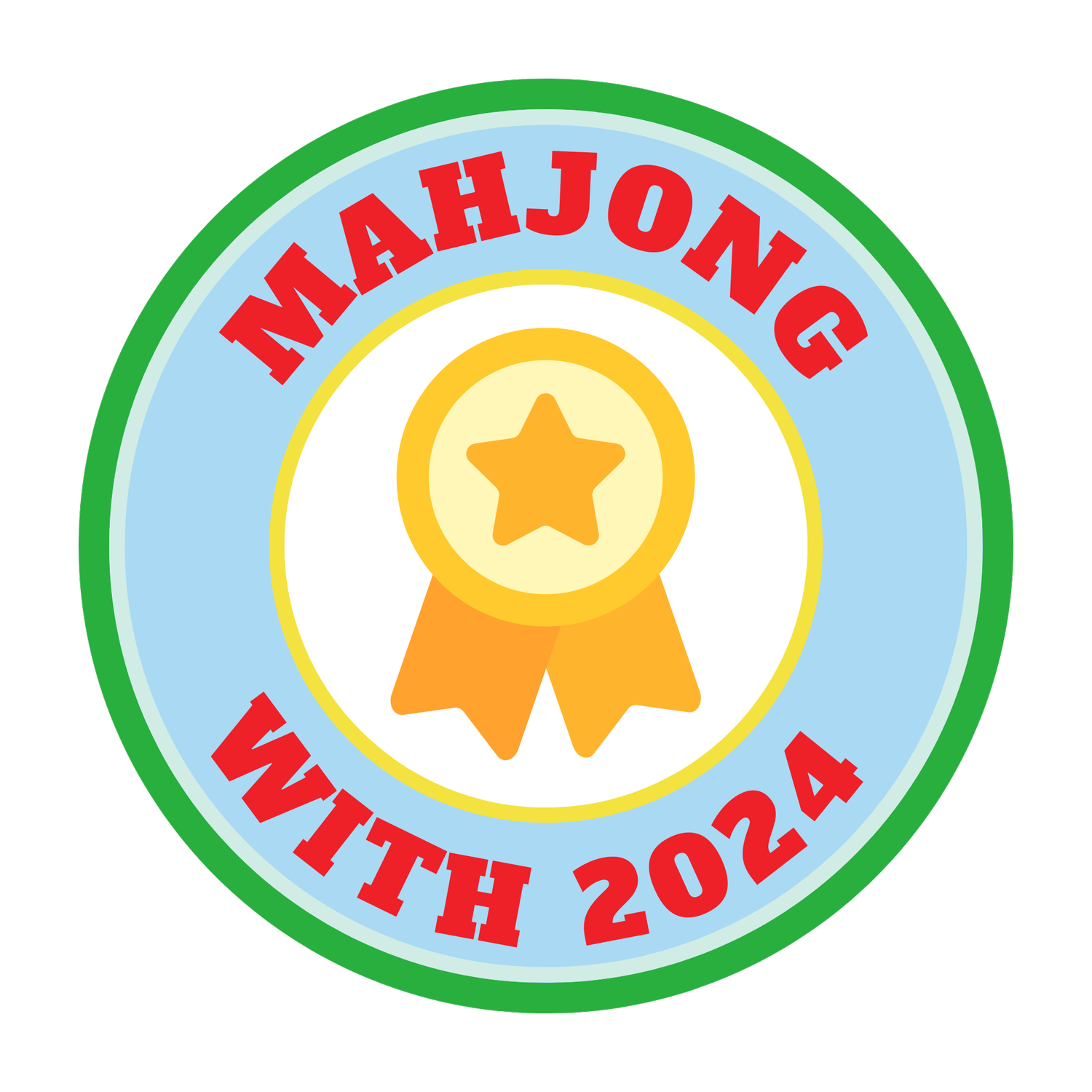 Troop Mahjong Merit Stickers (31 options - Sold Individually Troop Mahjong Merit Stickers (31 options - Sold Individually