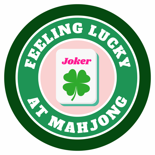 Feeling Lucky at Mahjong Merit Sticker Wholesale