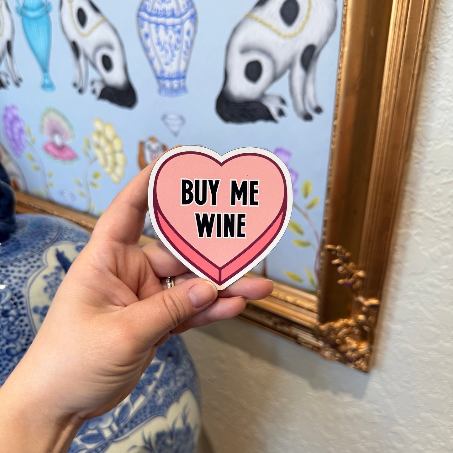 Buy Me Wine Magnet