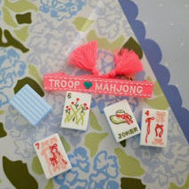 Troop Mahjong Woven Bracelet