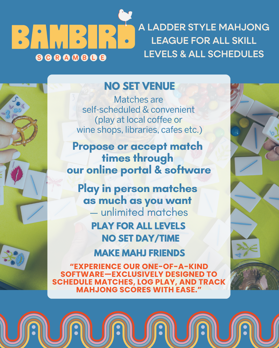 Bambird Scramble in San Antonio - Summer Session