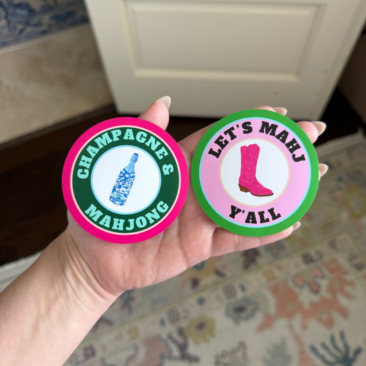 Mahjong Stickers - Sold Separately