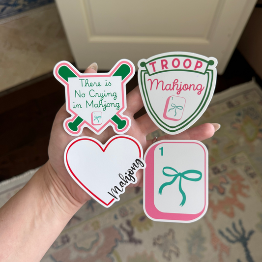 Mahjong Stickers - Sold Separately