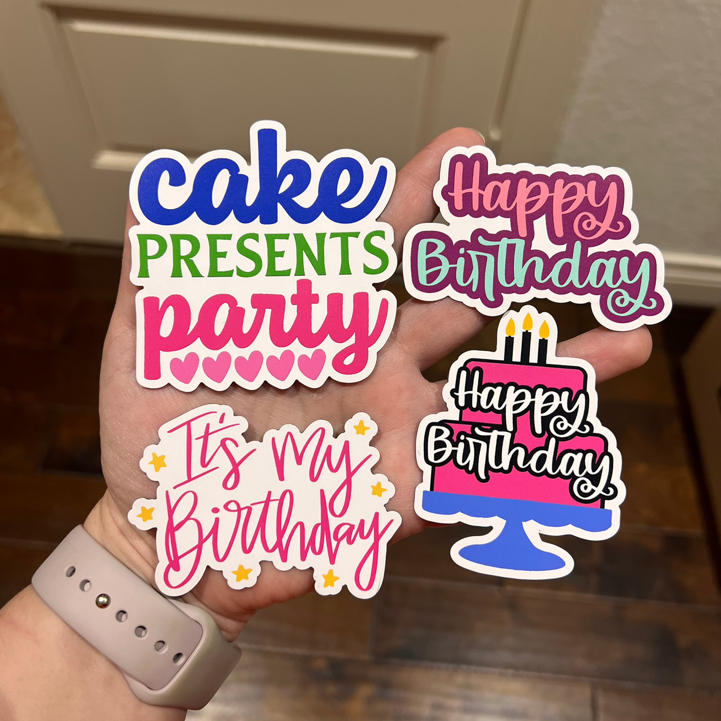 Birthday Magnets (Sold Separately)