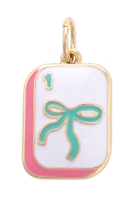 Troop Mahjong Tile Charm