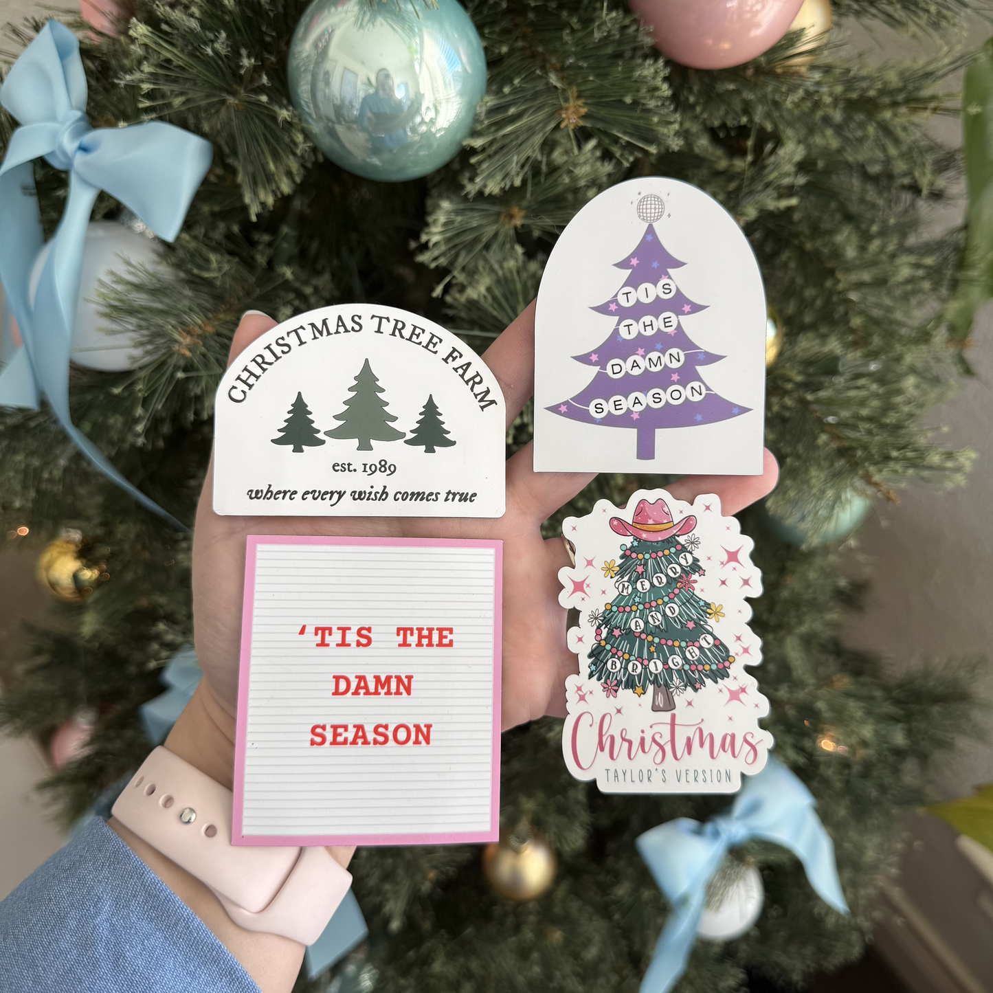 Swifitie Christmas Magnets - (Sold Separately)