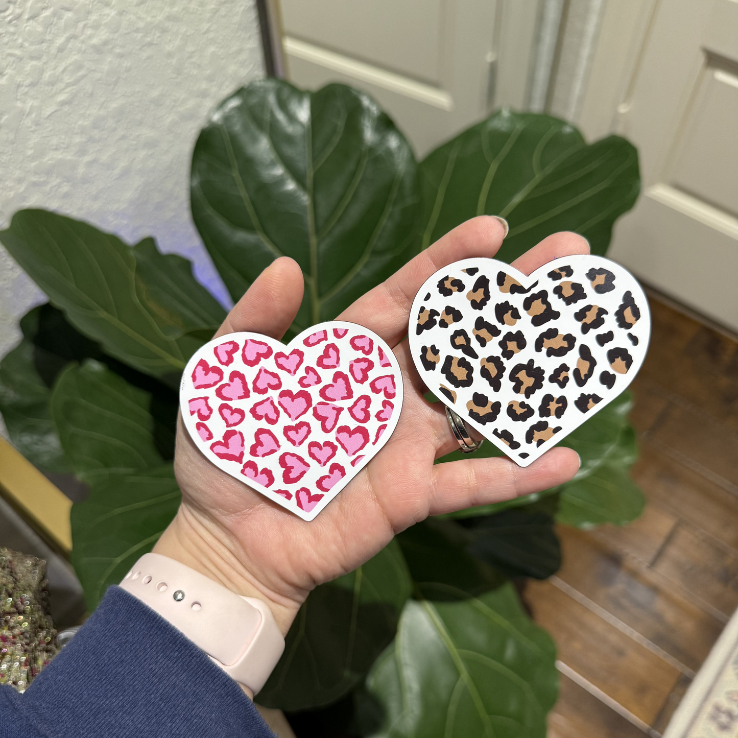 Cheetah Heart Magnets (Sold Separately)